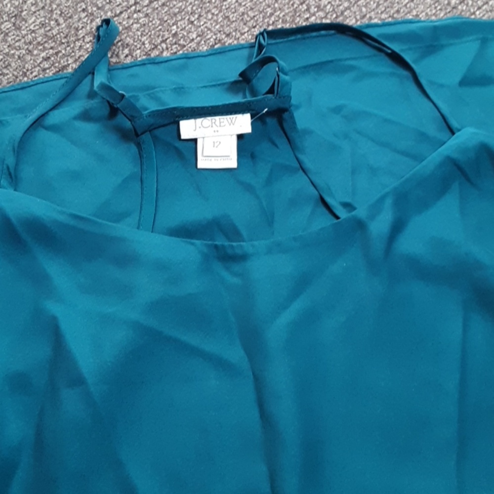 J Crew silk tank top